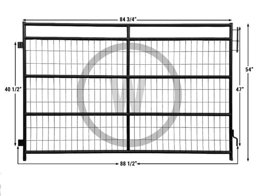 12' Light Duty Mesh Panel