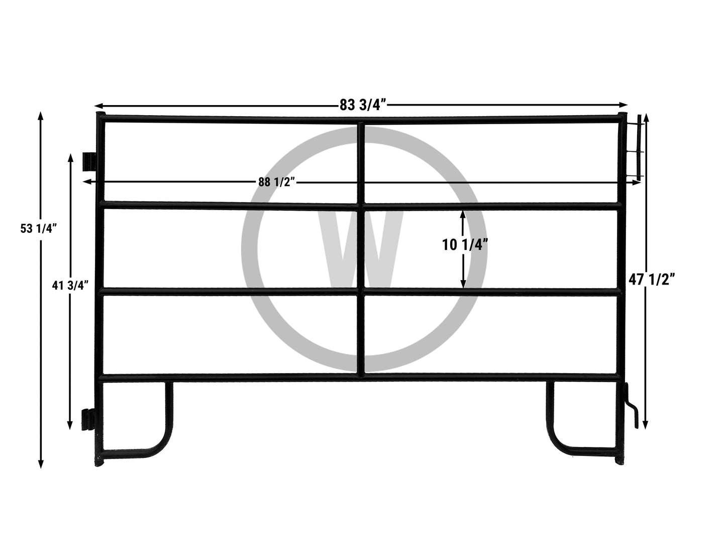 7' Light Duty Panel