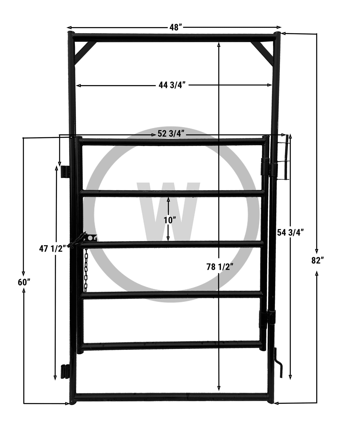 4' Medium Duty Gate